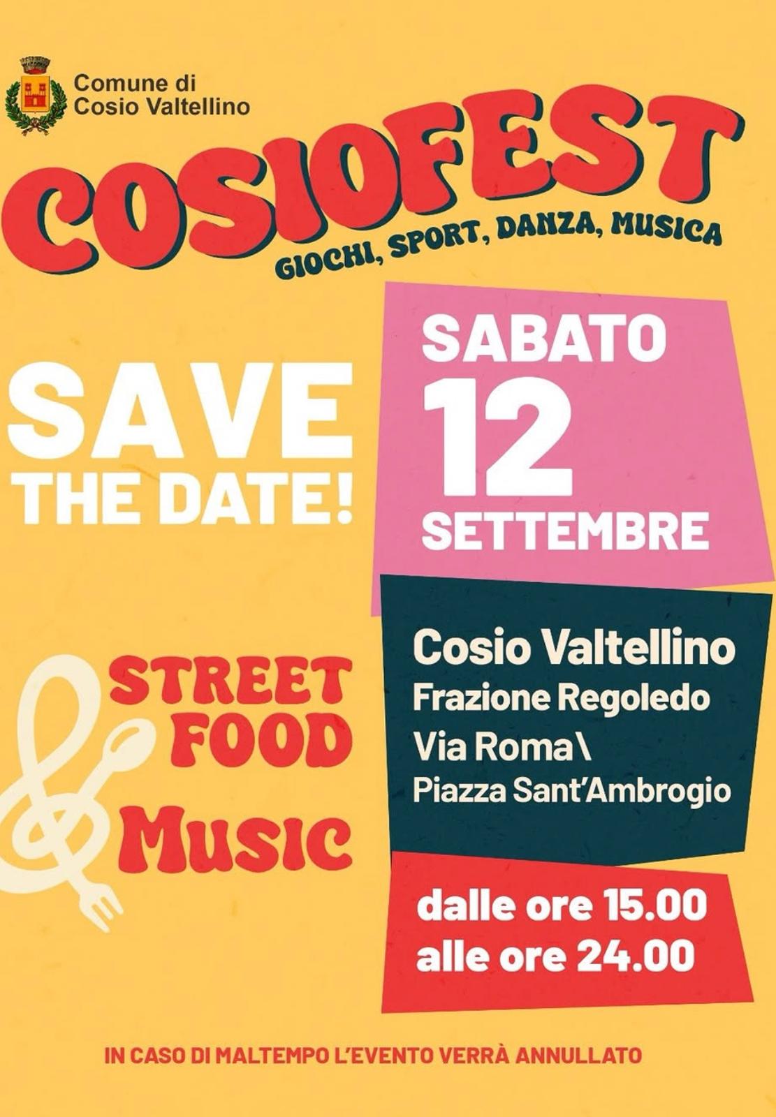 Cosiofest 2026